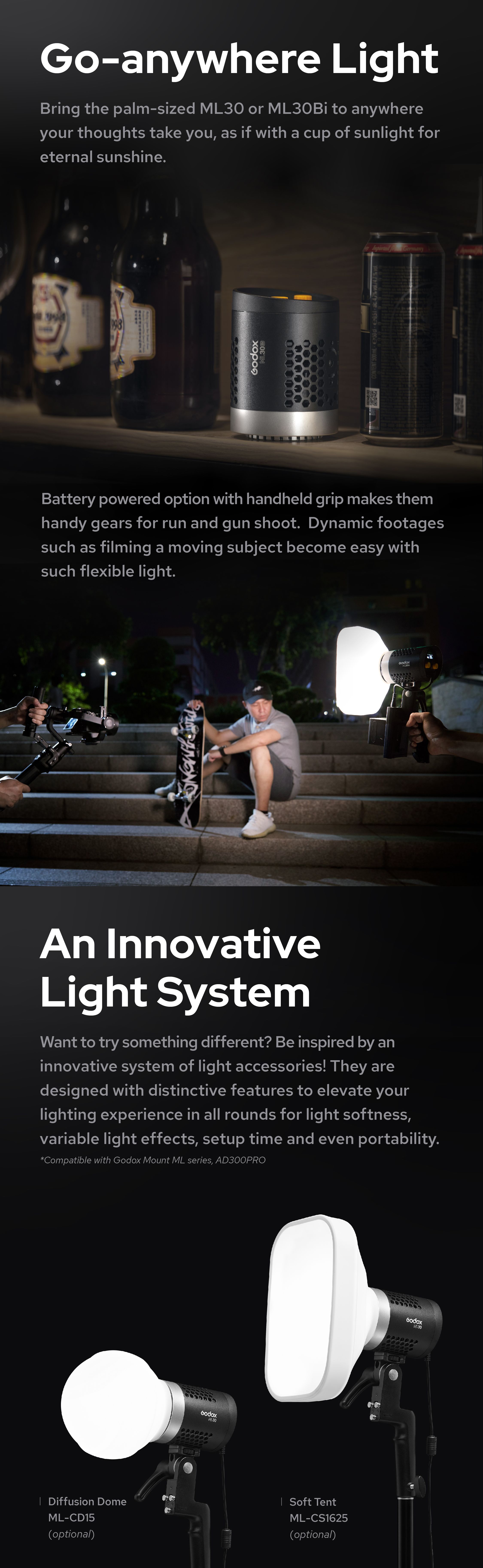 Go-anywhere Light An innovative Light System