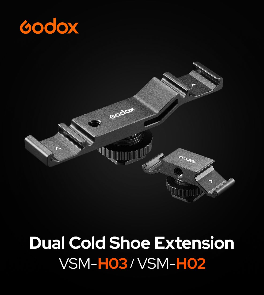 Dual Cold Shoe Extension VSM-H03 VSM-H02